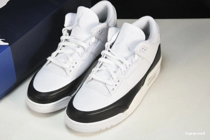 Hyperoad WHITE 3 AIR FRAGMENT JORDAN BLACK 0907